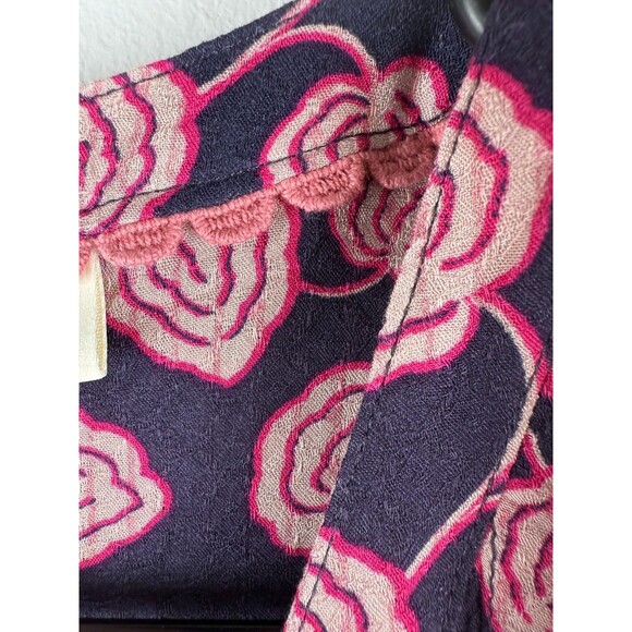 NWT Maeve by Anthropologie Pleated floral Blouse Size XS - Picture 16 of 17